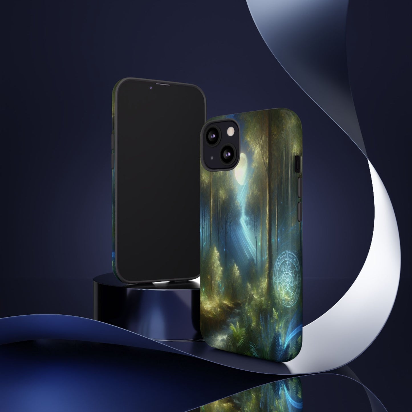 Mystical Forest Light - Phone Case