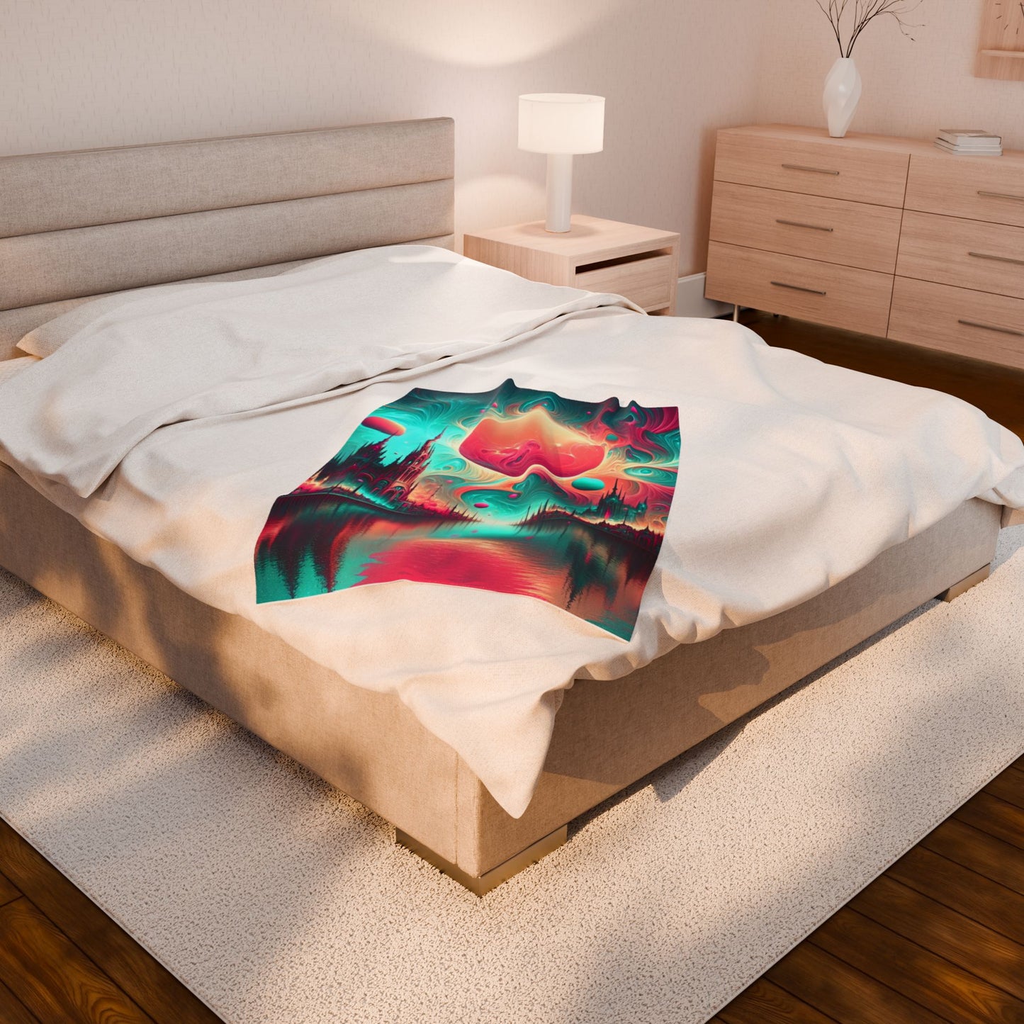 Chroma Reverie - Plush Blanket