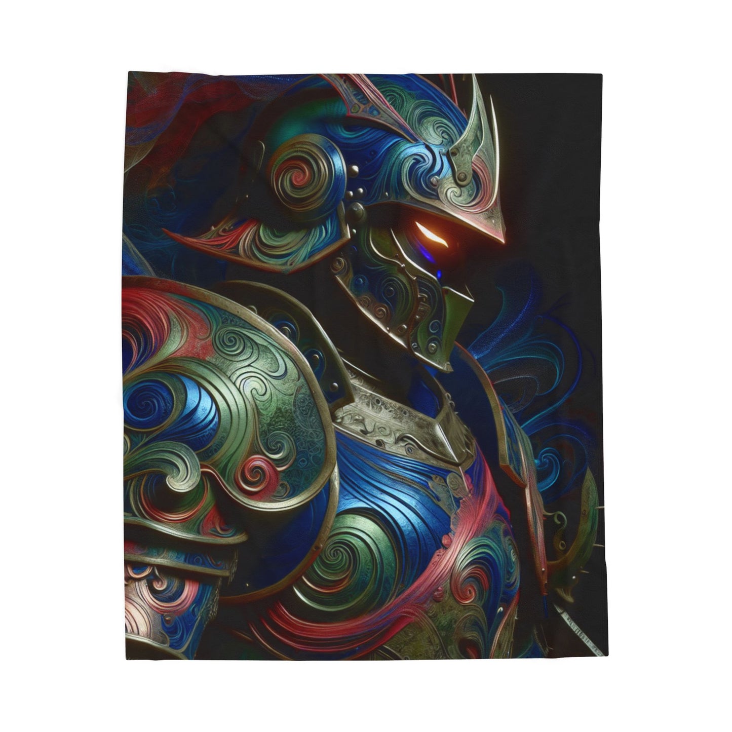 Knight of Celestial Armor - Plush Blanket