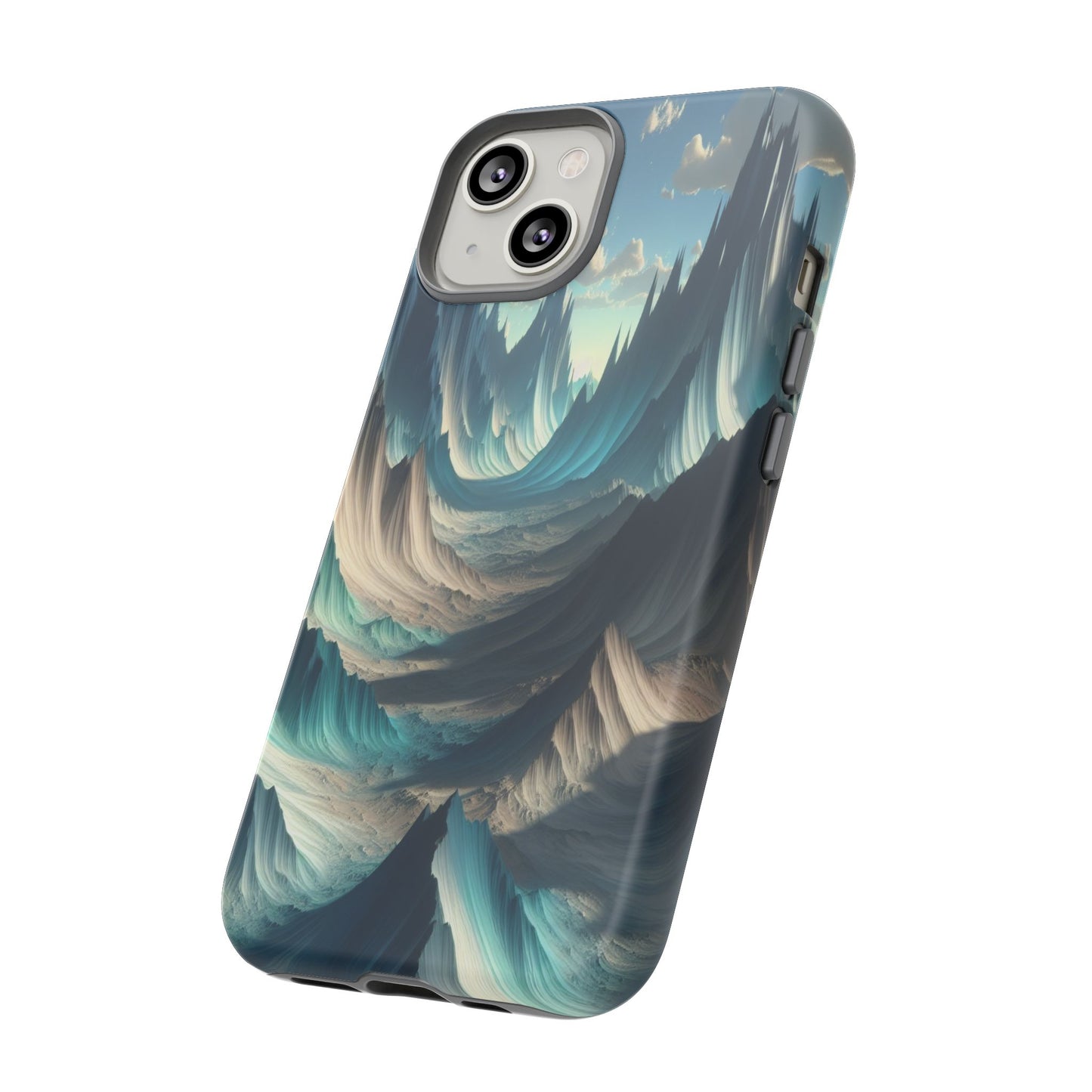 Whispering Peaks of Imagination - Phone Case