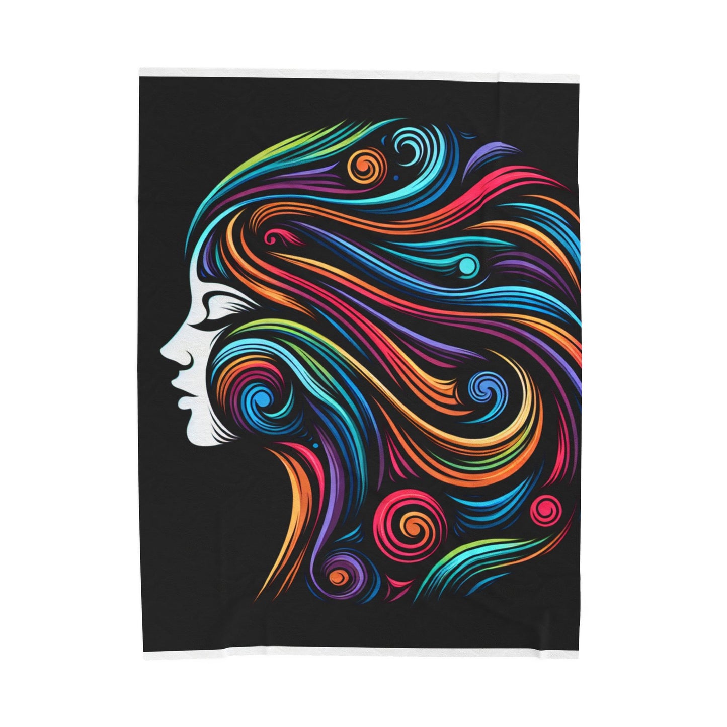 Flowing Beauty - Plush Blanket