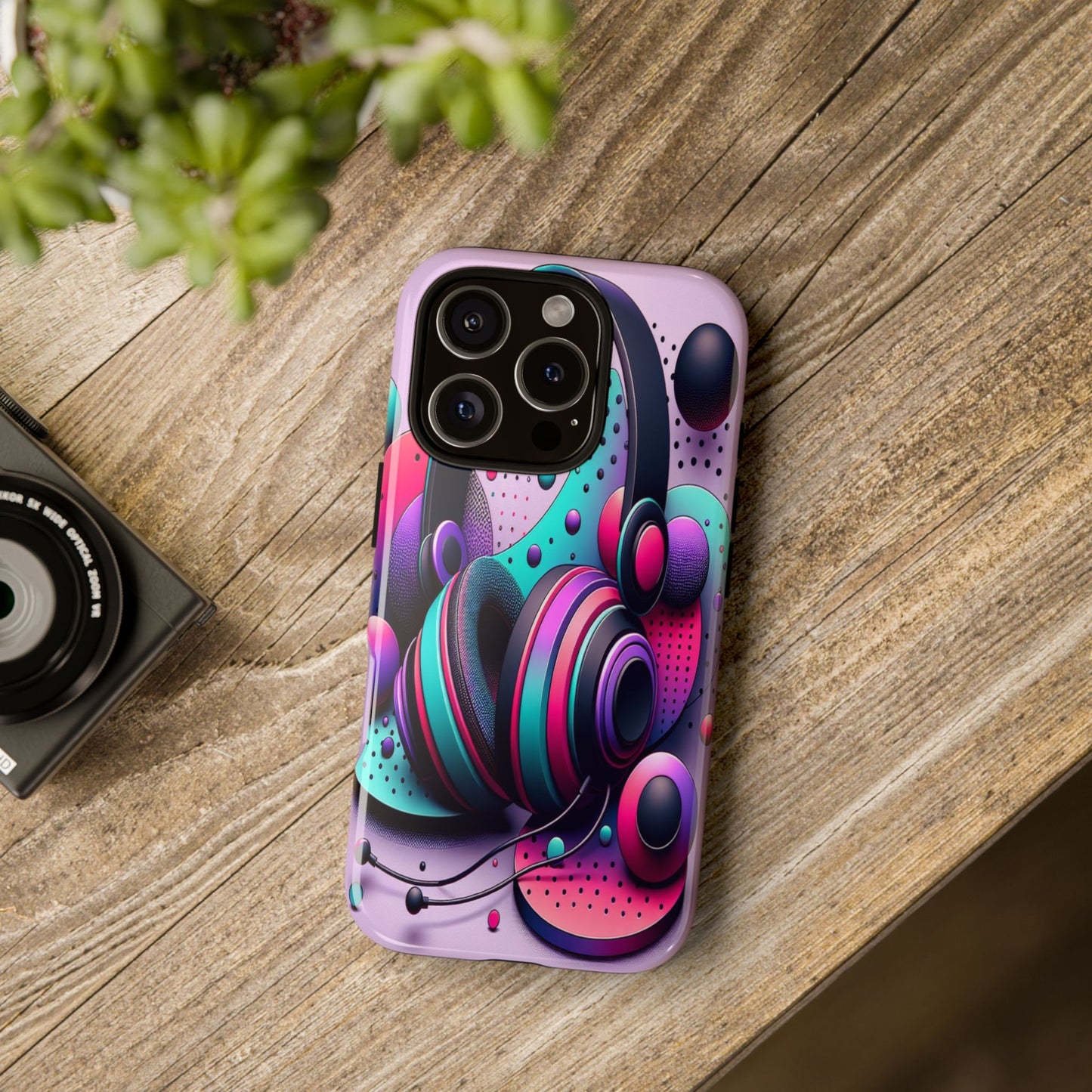 Rhythmic Echoes - Phone Case