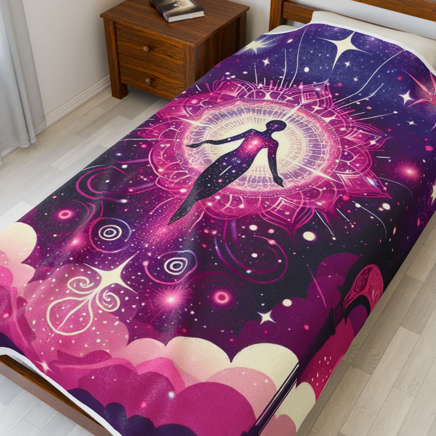 Journey through the Stars - Plush Blanket