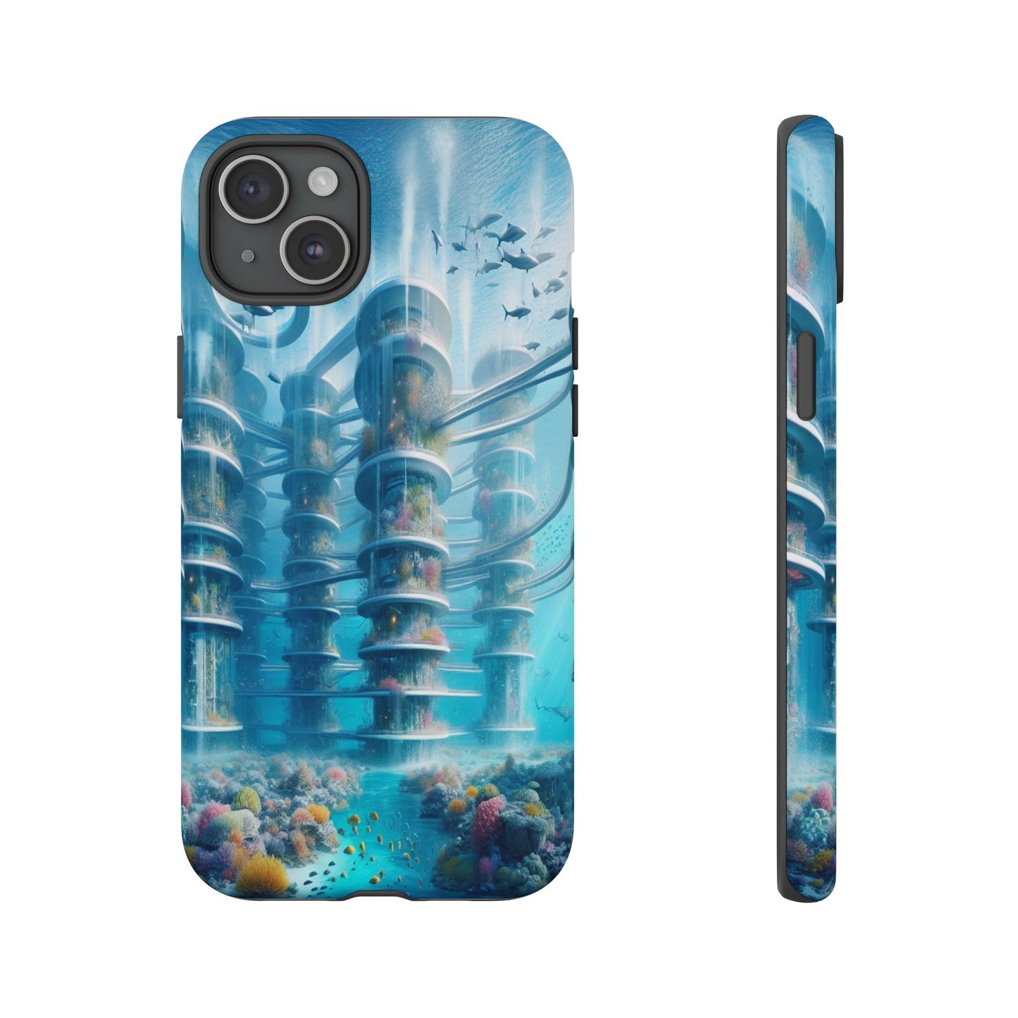 Custom ProtectiveUnderwater Oasis OdysseyIphone Case Compatible With Iphone 16 15 14 - Phone Cover