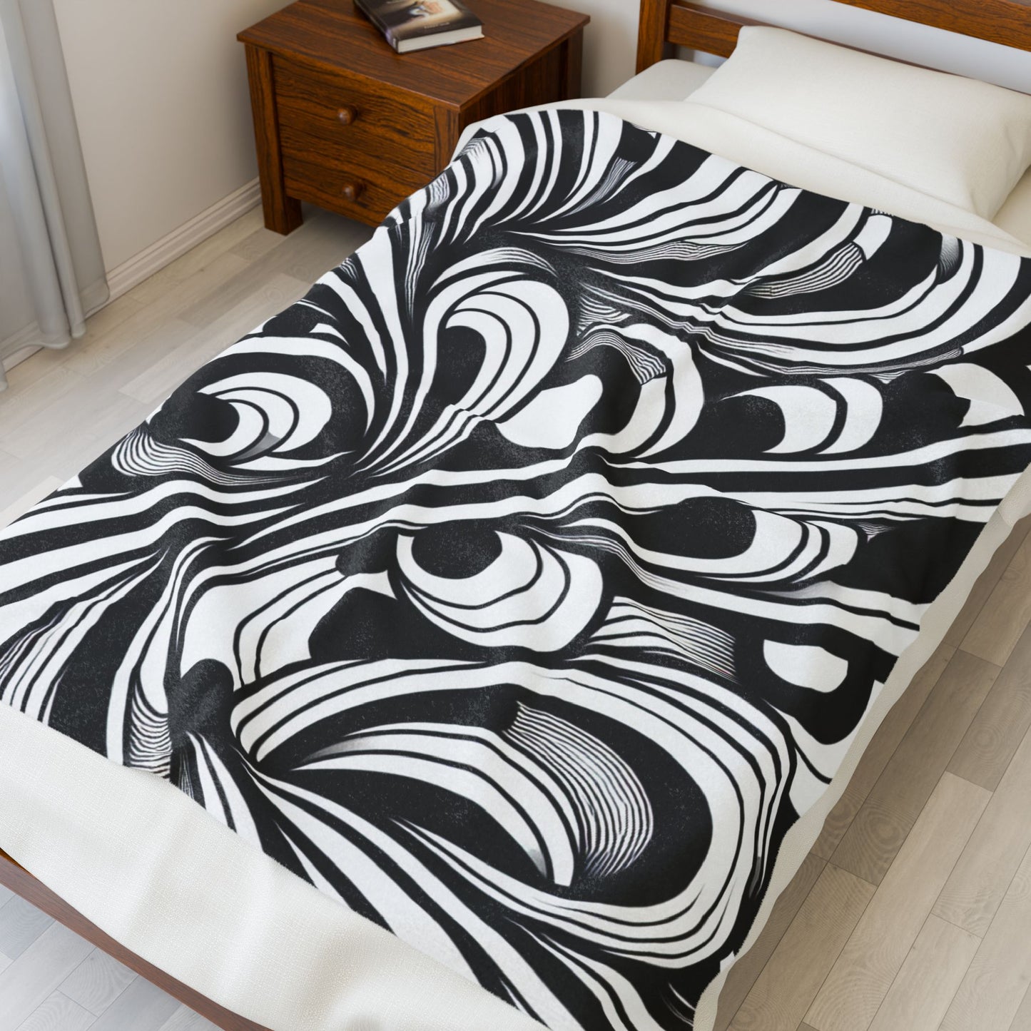 Flowing Currents - Plush Blanket