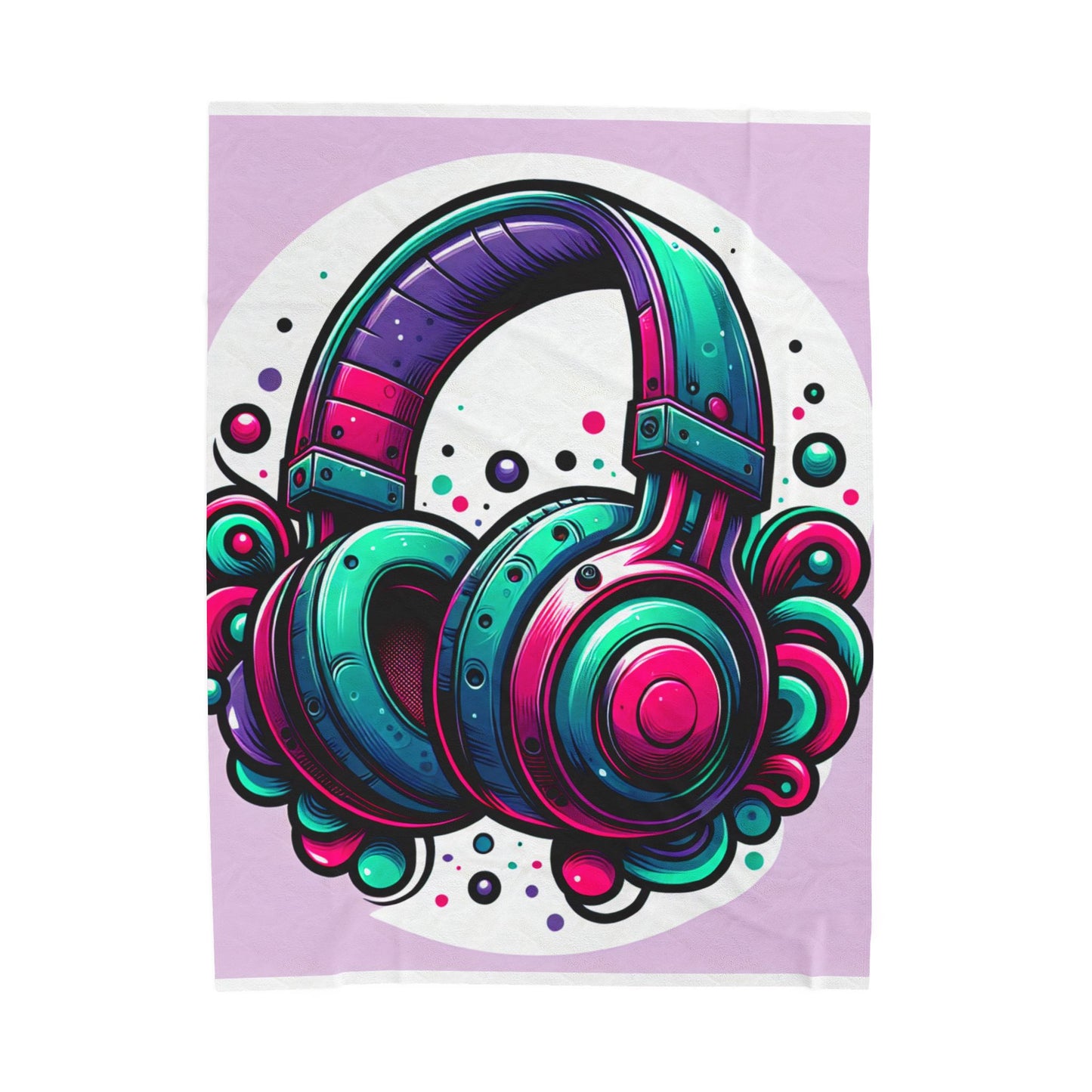 Rhythmic Groove Portal- Plush Blanket