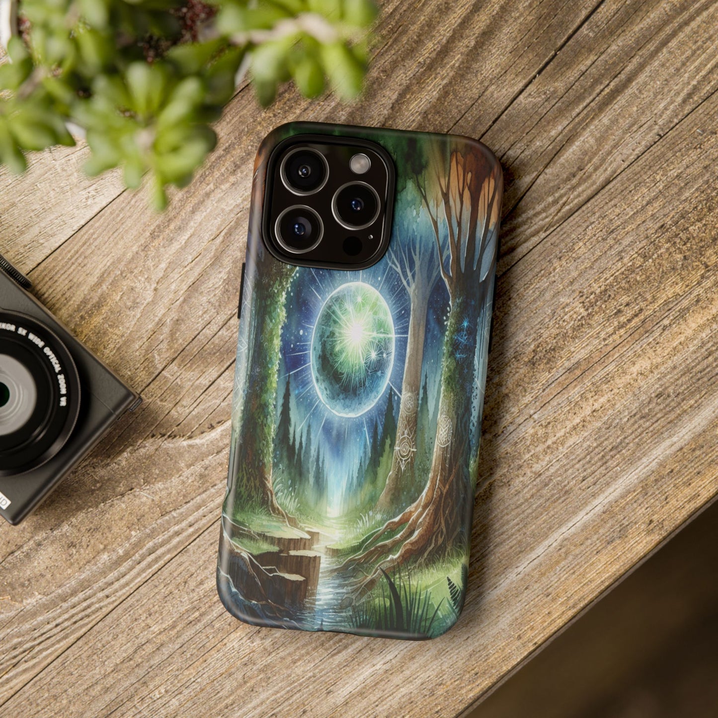 Celestial Forest Vista - Phone Case