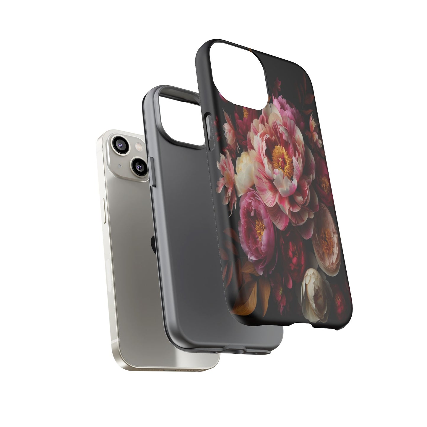 Custom ProtectiveRadiant Petals DisplayIphone Case Compatible With Iphone 16 15 14 - Phone Cover