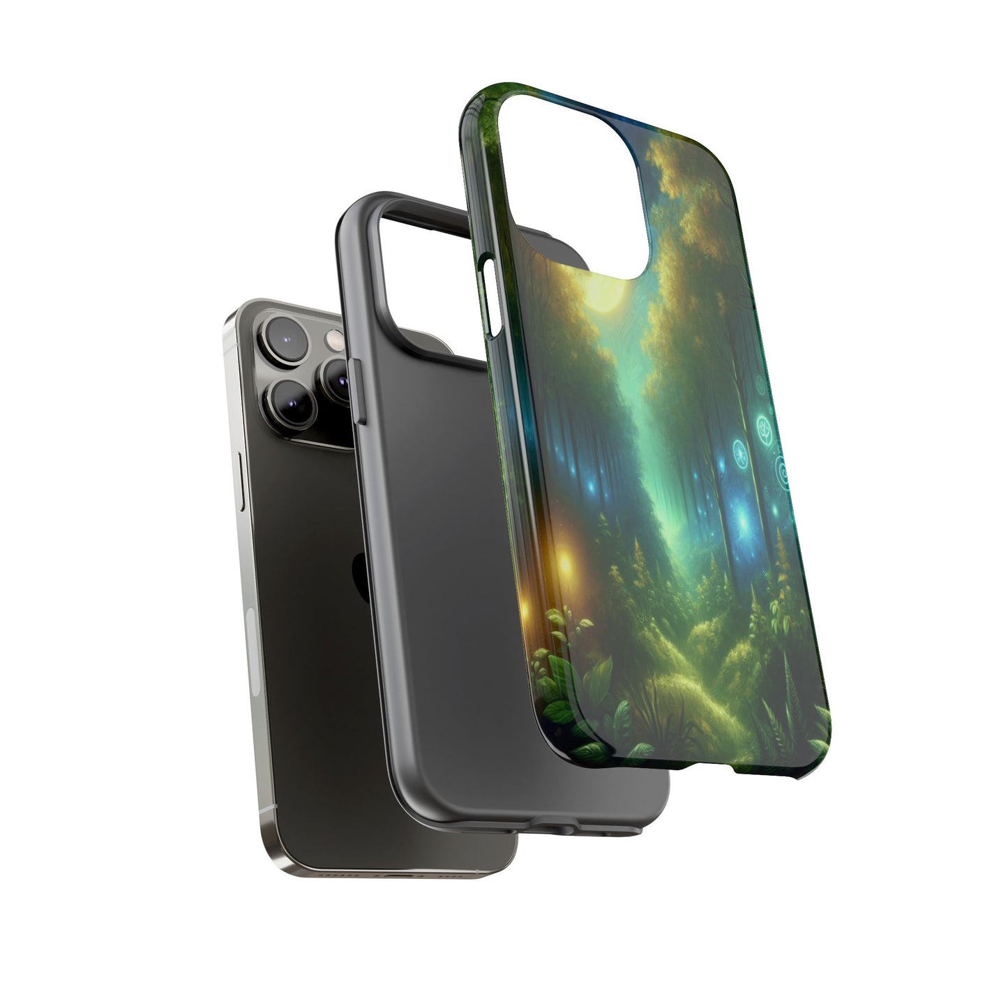 Moonlit Forest Wonders - Phone Case