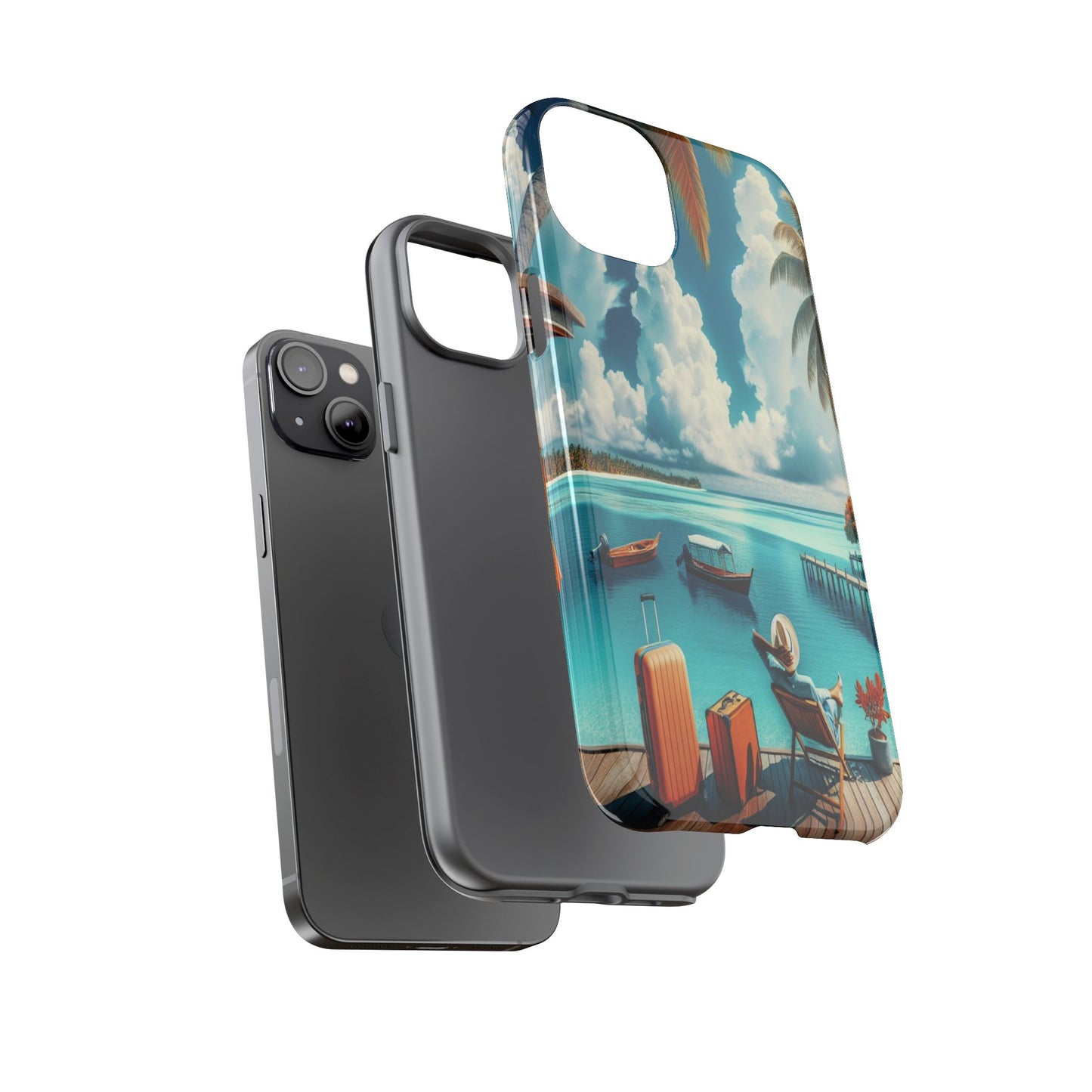 Island Escape Oasis - Phone Case