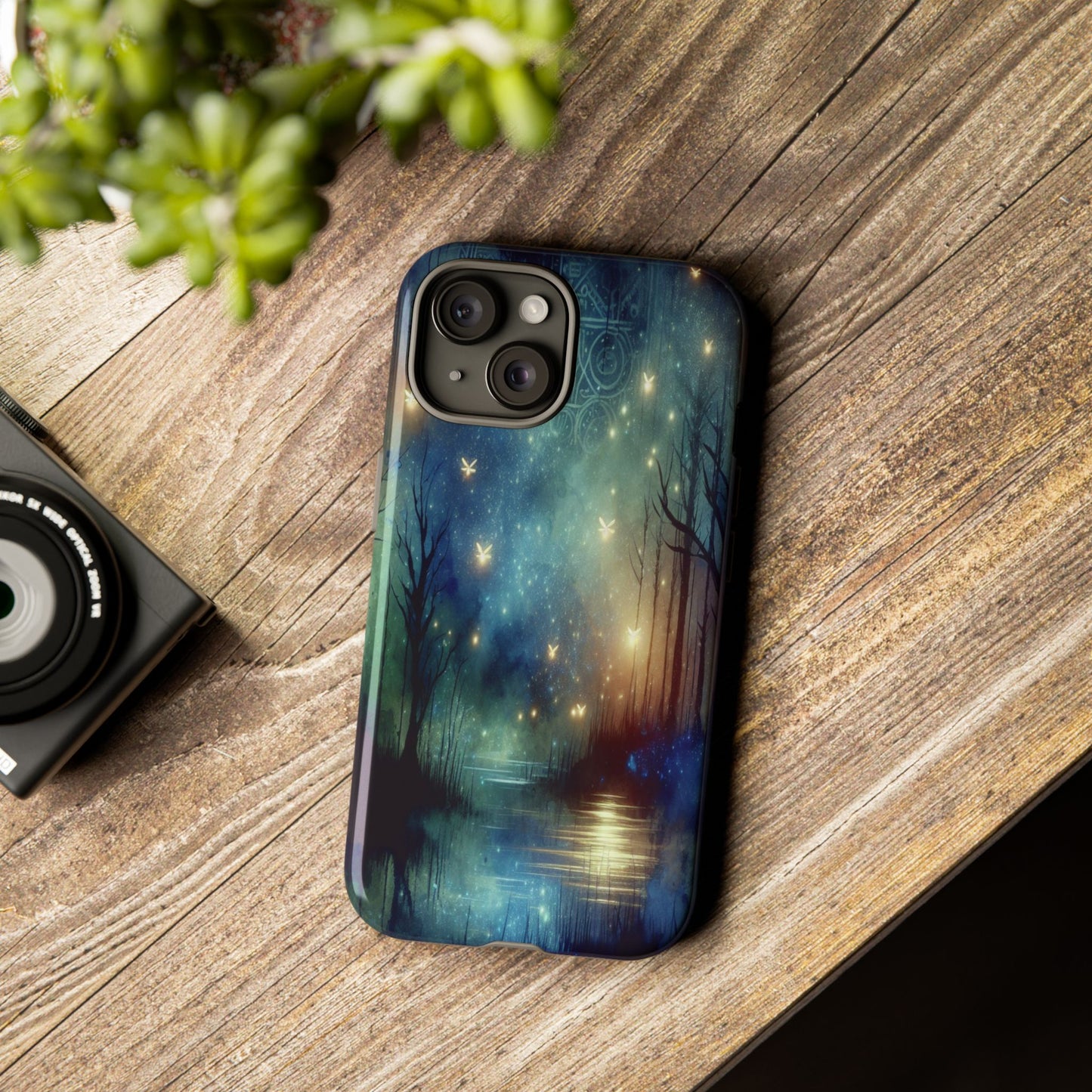 Starlit Fantasy Forest - Phone Case