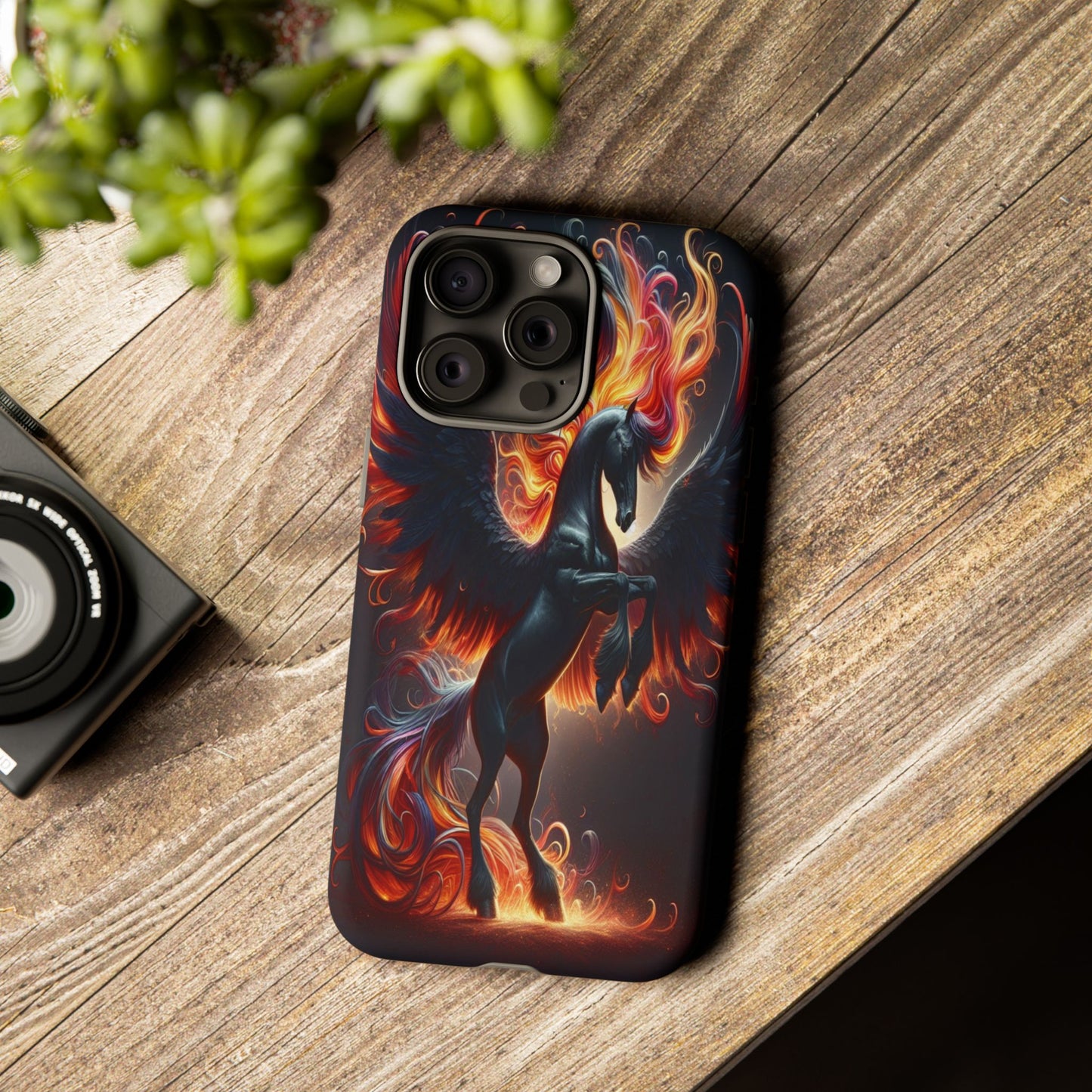 Custom ProtectiveWings of Fire and GraceIphone Case Compatible With Iphone 16 15 14 - Phone Cover