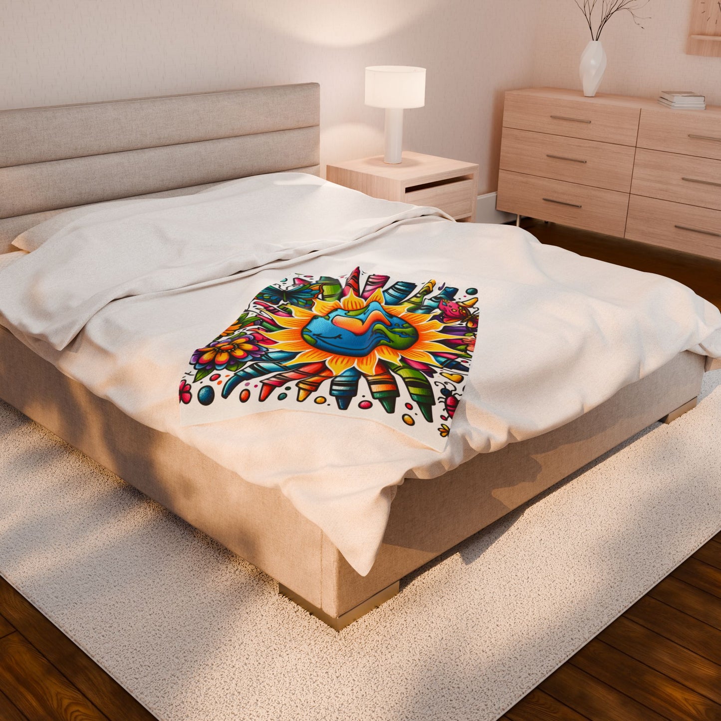 Joyful Creation Fiesta - Plush Blanket