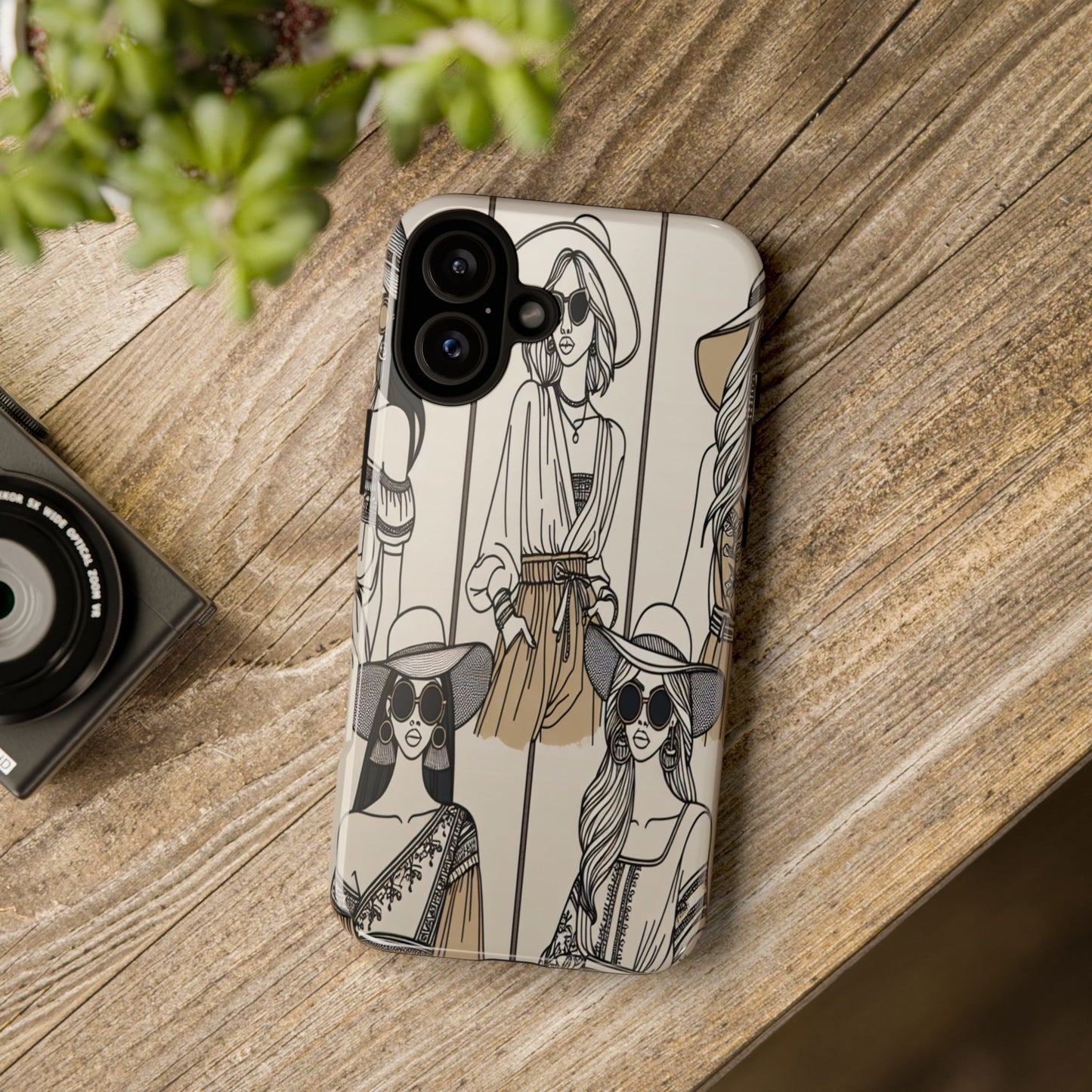 Chic Bohemian Fashion Styles - Phone Case