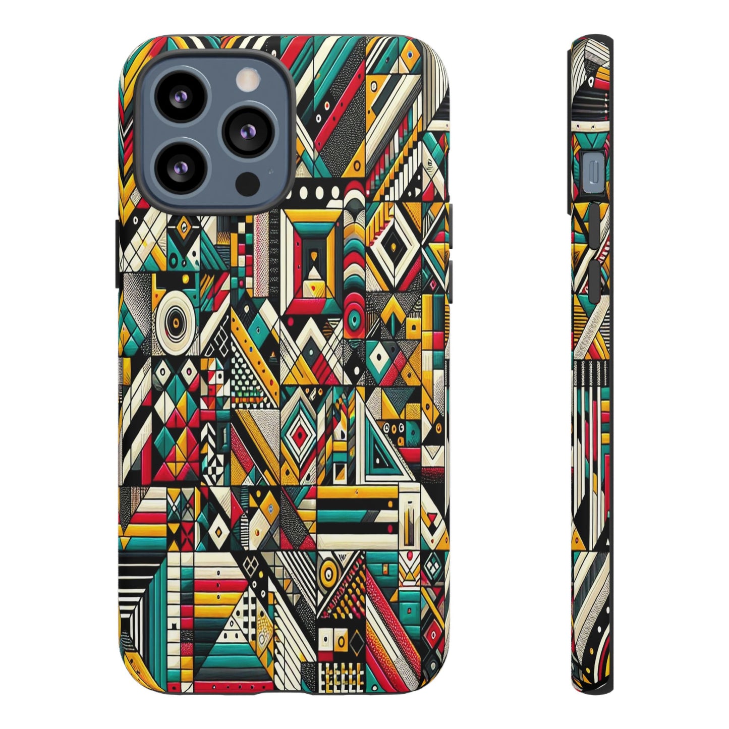 Custom ProtectiveGeometric KaleidoscopeIphone Case Compatible With Iphone 16 15 14 - Phone Cover