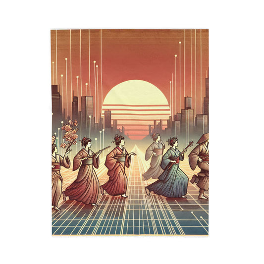 Procession of Traditions - Plush Blanket