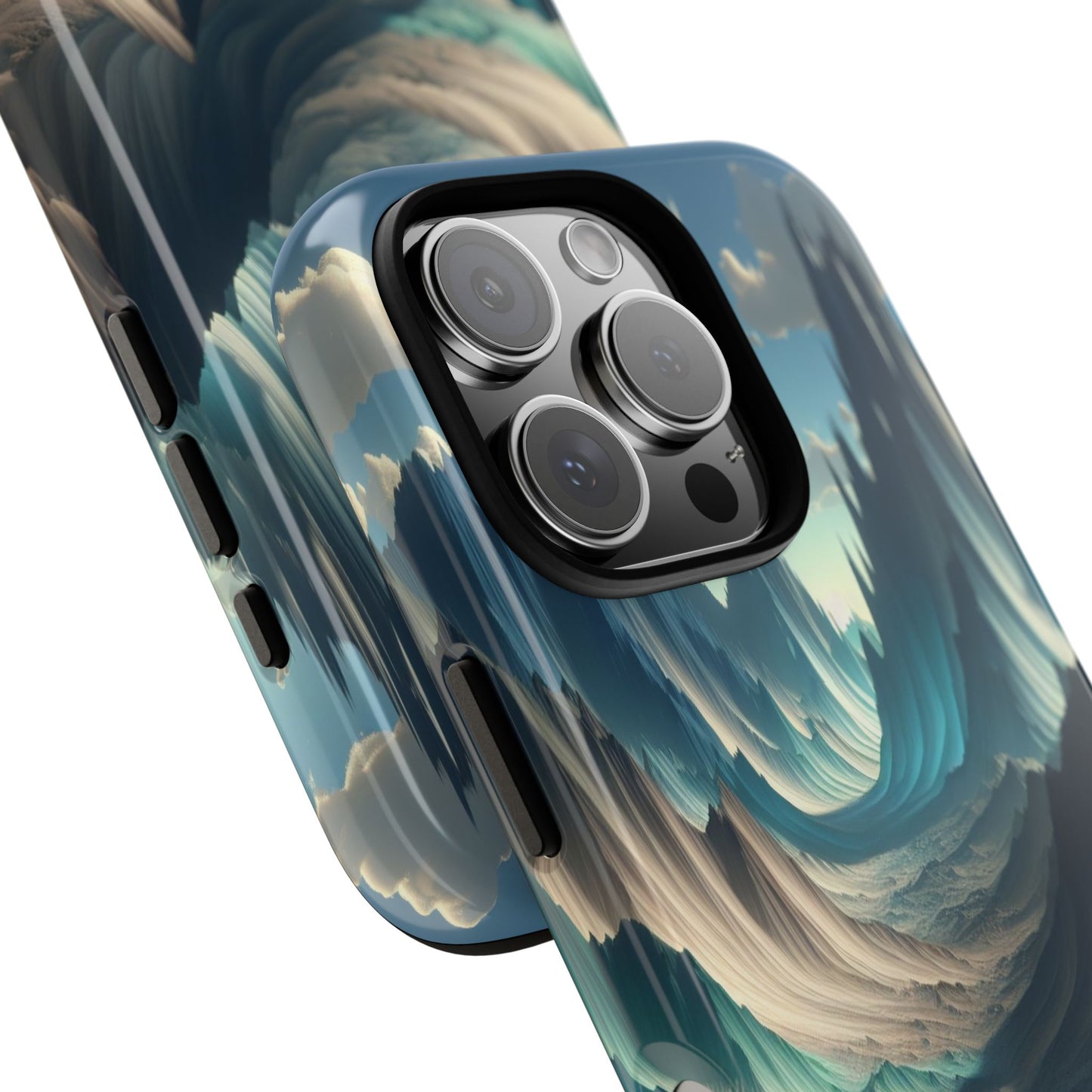 Whispering Peaks of Imagination - Phone Case