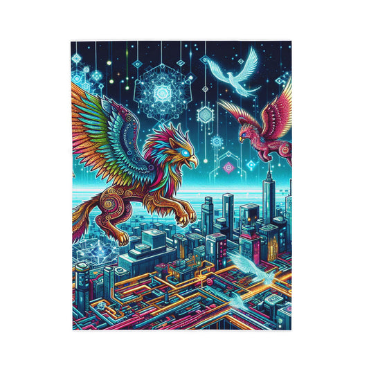 Flight of Imagination - Plush Blanket