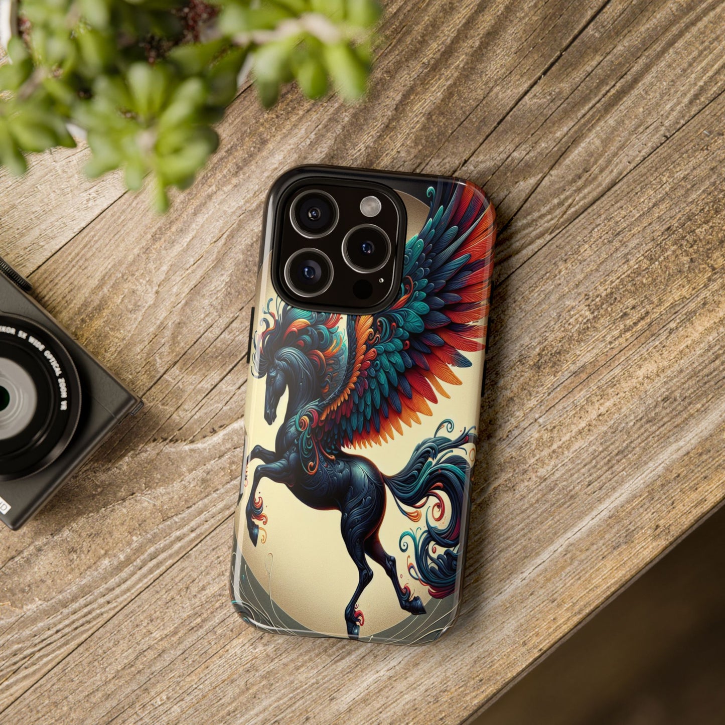 Winged Fantasy in Motion - Phone Case