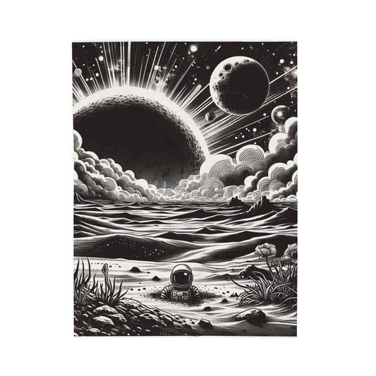 Cosmic Odyssey - Plush Blanket