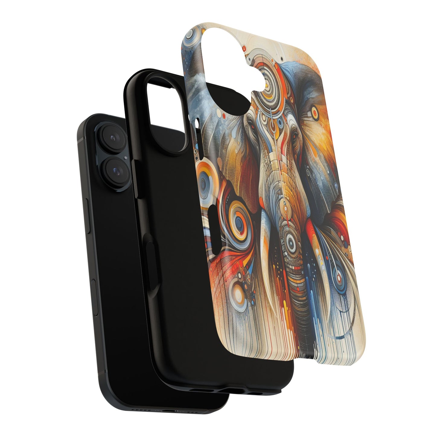 Elephant Kaleidoscope - Phone Case