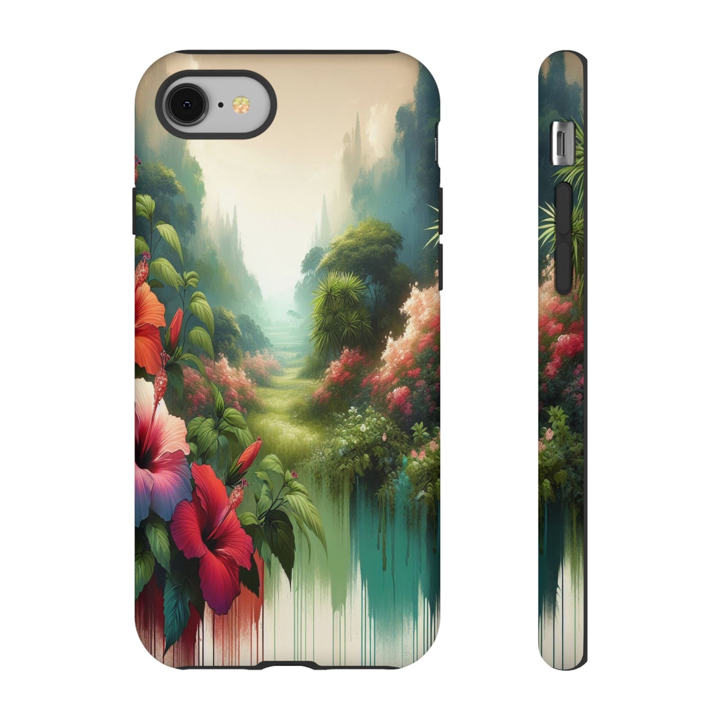 Protective Garden of Tranquility  Iphone Case Compatible With Iphone 16 15 14 - Phone Cover