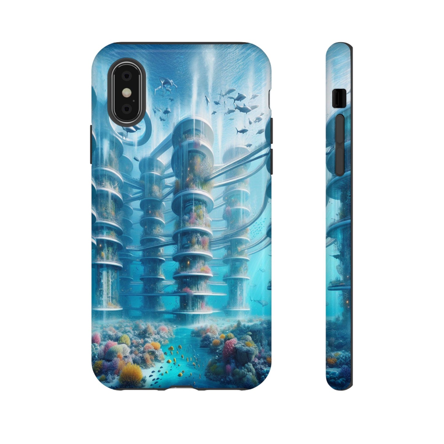 Custom ProtectiveUnderwater Oasis OdysseyIphone Case Compatible With Iphone 16 15 14 - Phone Cover