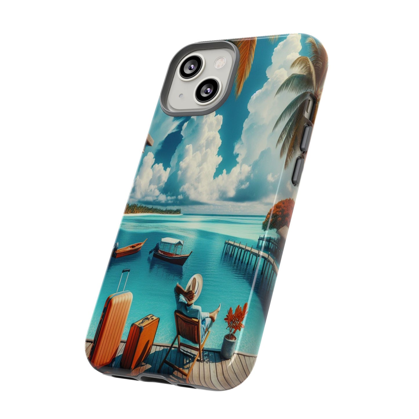 Island Escape Oasis - Phone Case