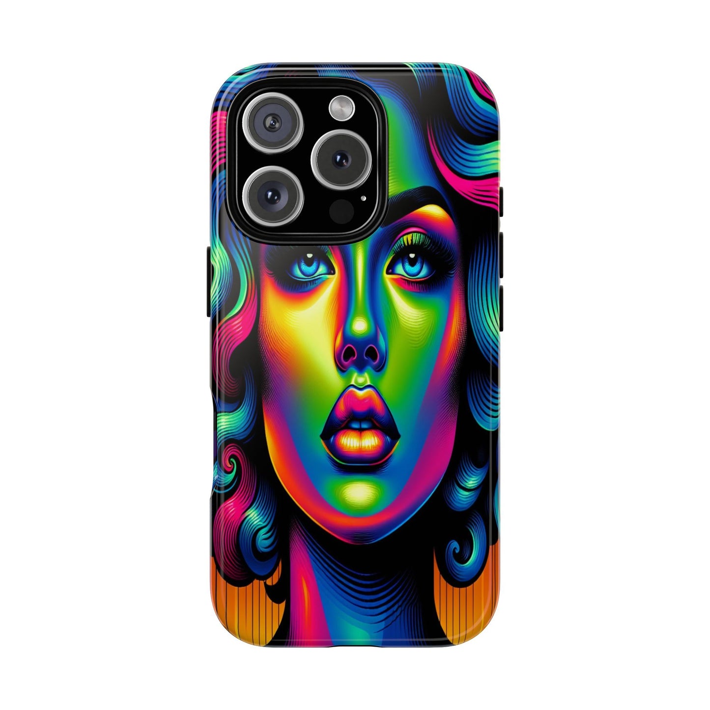 Custom Protective Spectrum Radiance Iphone Case Compatible With Iphone 16 15 14 - Phone Cover