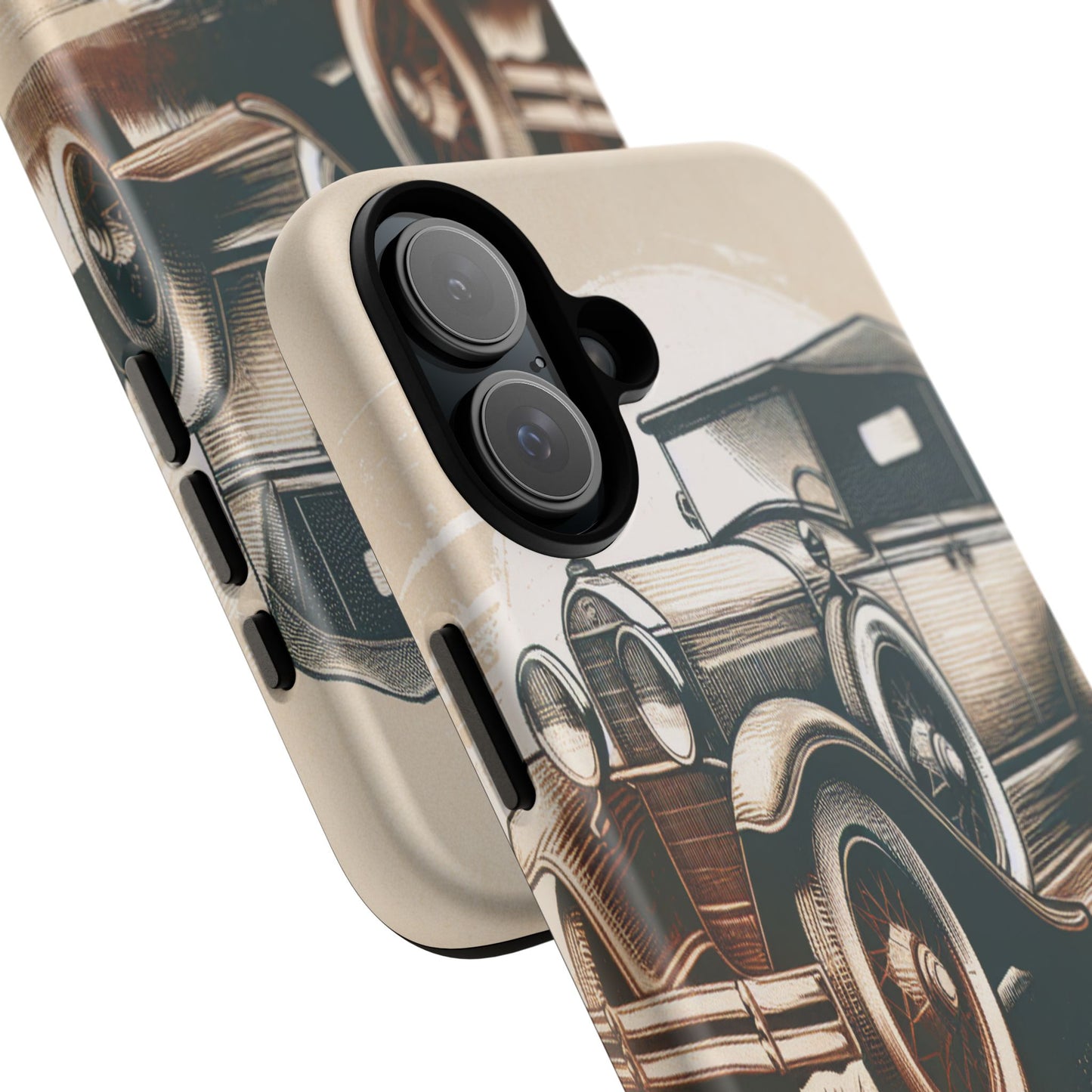 Vintage Wheels in Motion - Phone Case