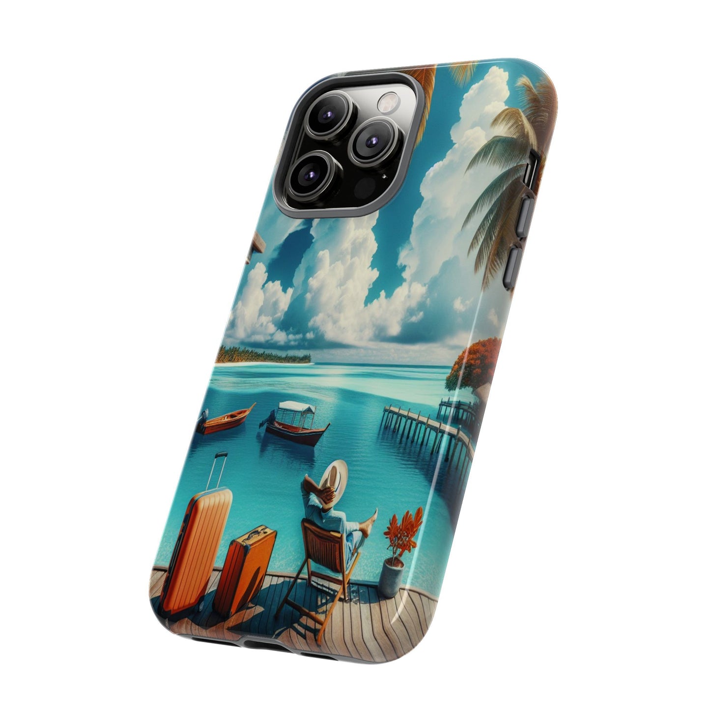 Island Escape Oasis - Phone Case