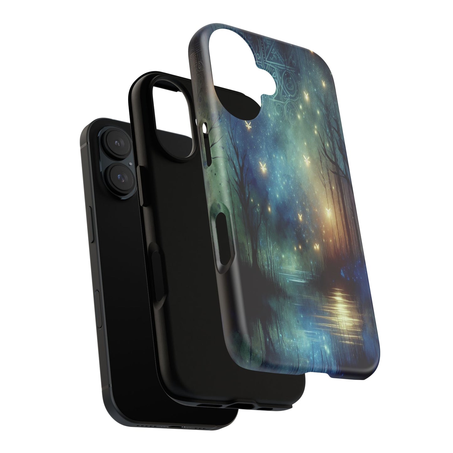 Starlit Fantasy Forest - Phone Case
