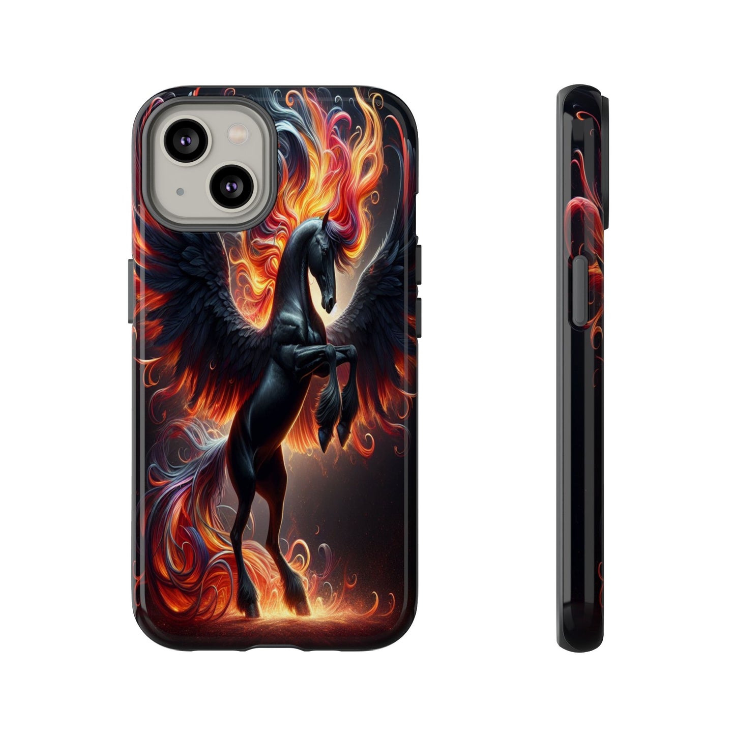 Custom ProtectiveWings of Fire and GraceIphone Case Compatible With Iphone 16 15 14 - Phone Cover