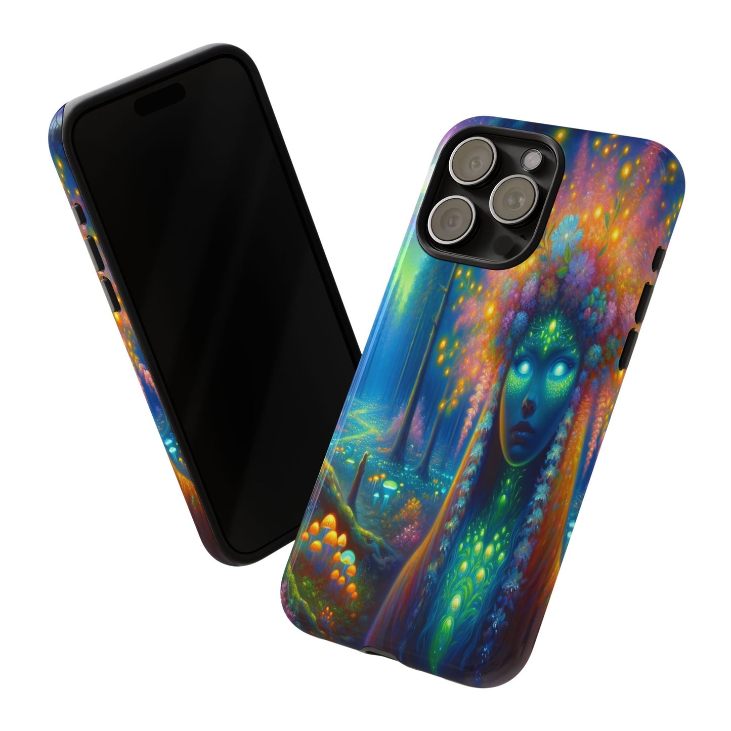 Forest of Mystical Lights - Phone Case