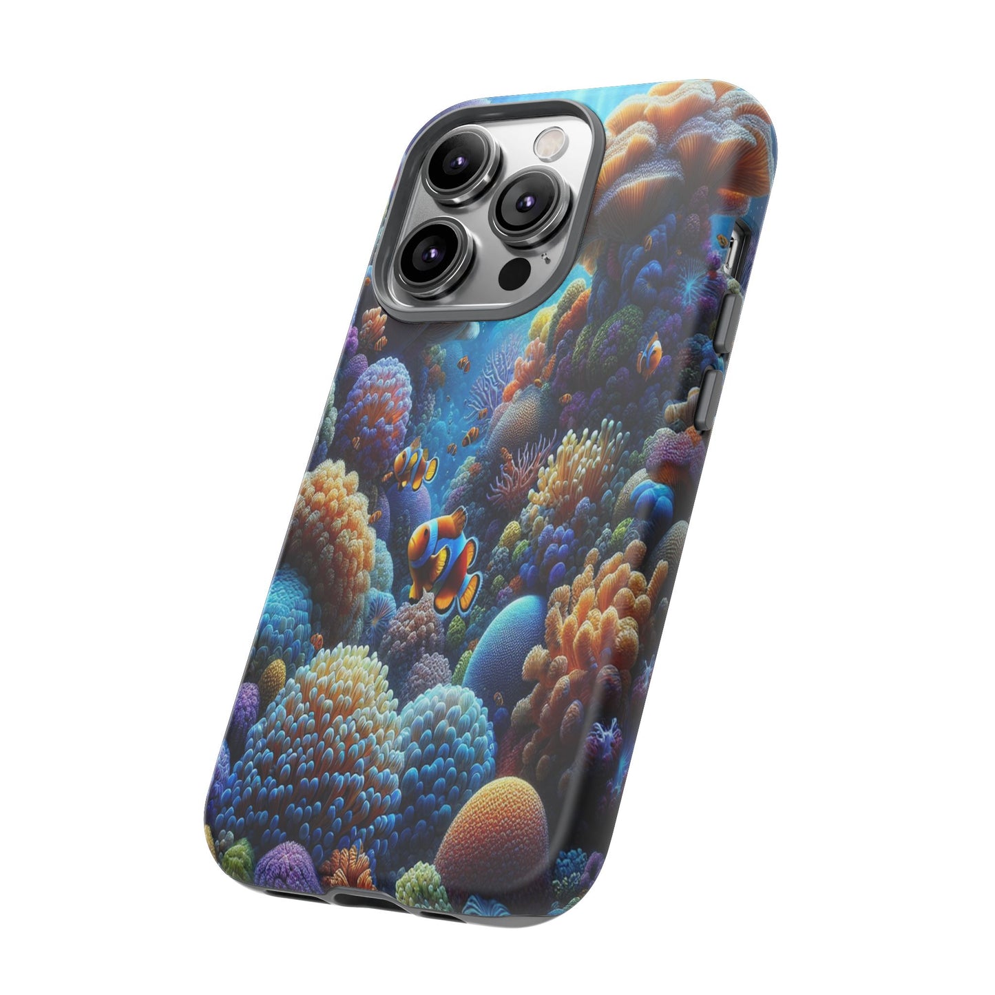 Custom ProtectiveUnderwater Paradise Alive with ColorIphone Case Compatible With Iphone 16 15 14 - Phone Cover