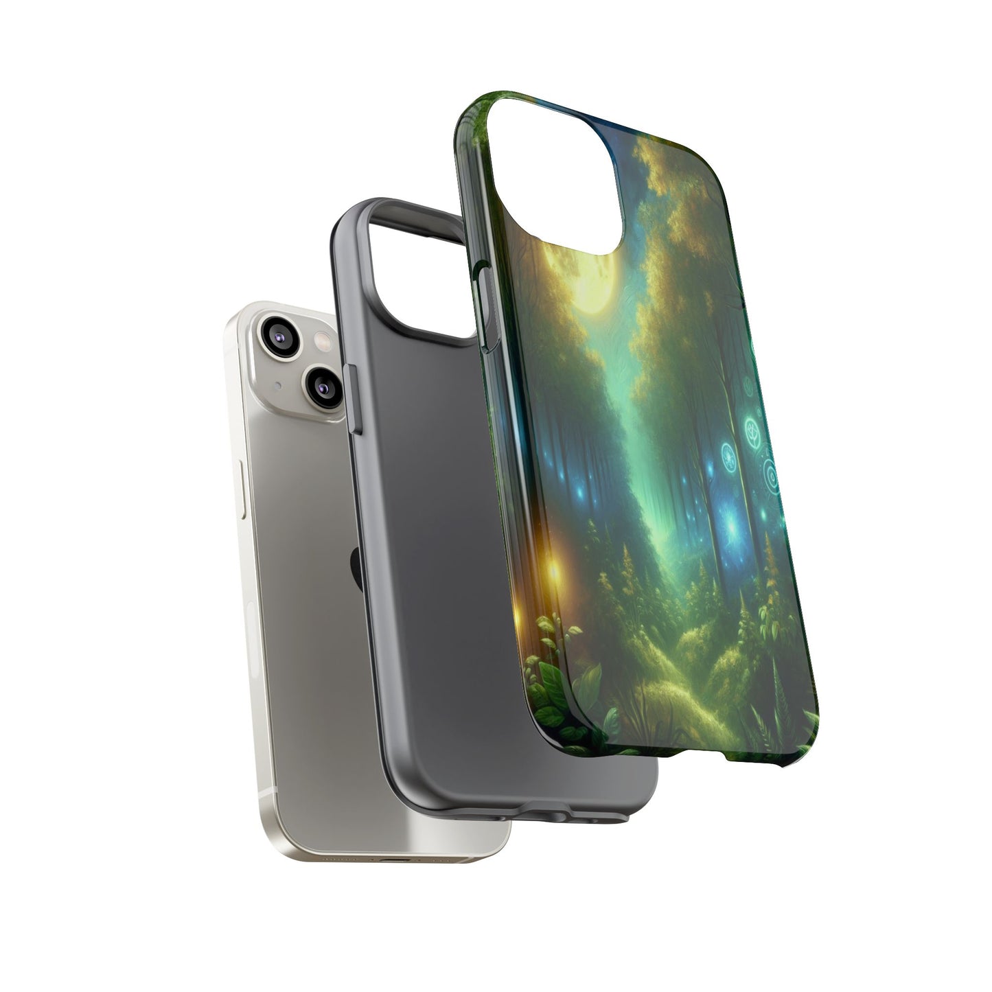 Moonlit Forest Wonders - Phone Case