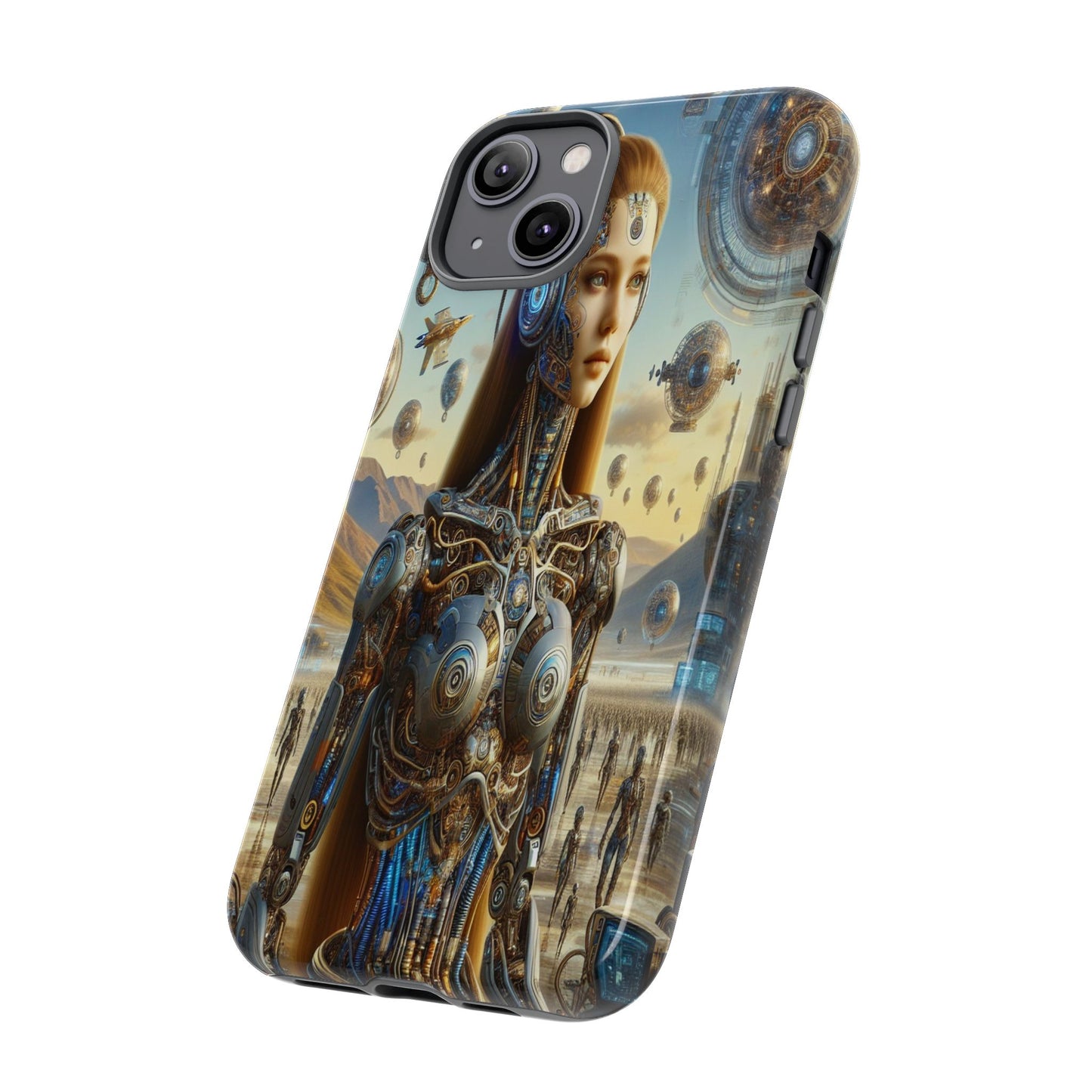 Futuristic Realm of Technology - Phone Case
