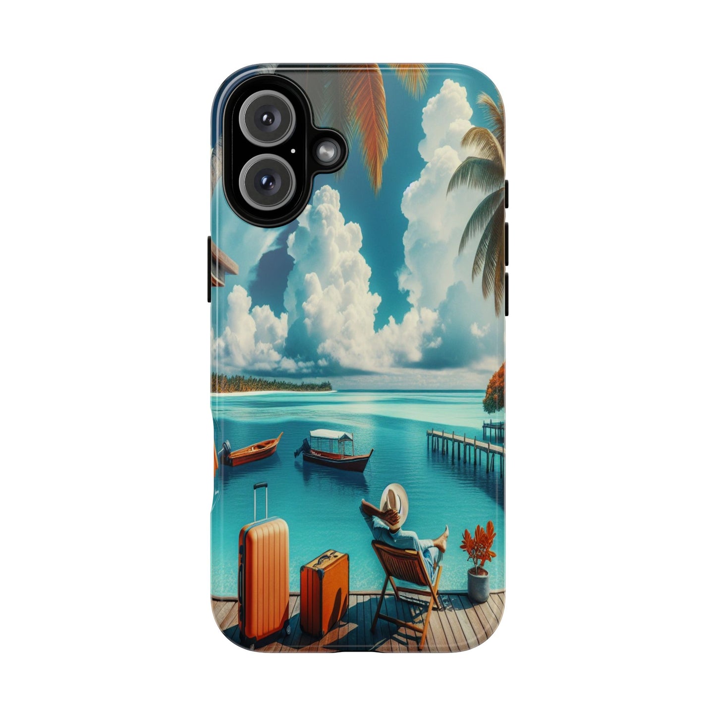 Island Escape Oasis - Phone Case