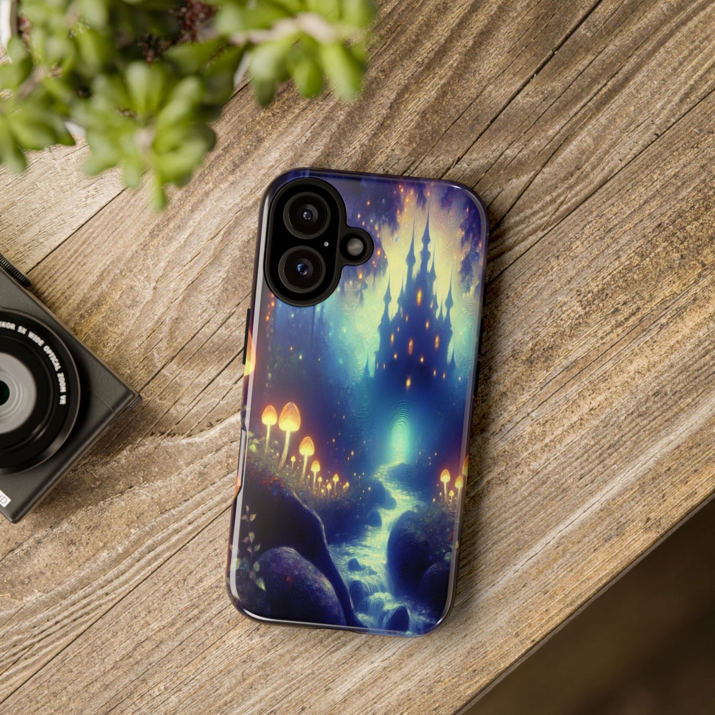 The Luminous Forest Path - Phone Case