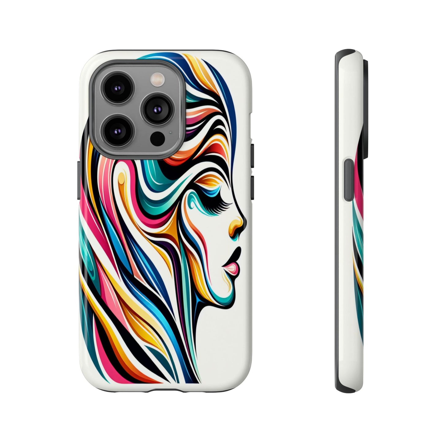 Custom ProtectiveRadiant WhirlsIphone Case Compatible With Iphone 16 15 14 - Phone Cover