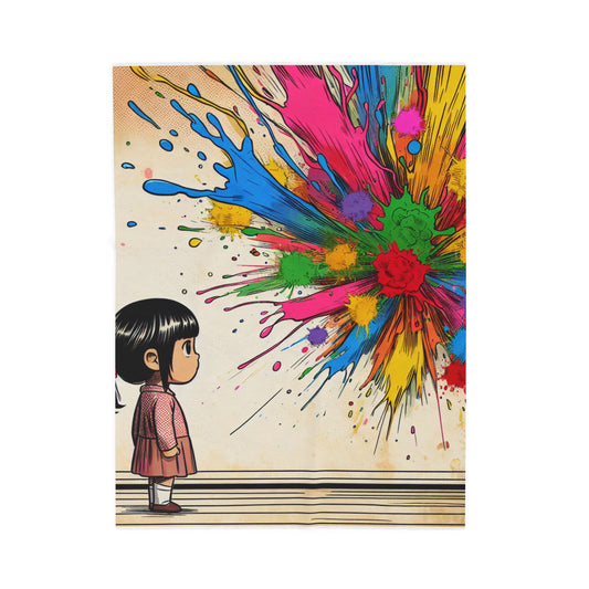 Burst of Imagination - Plush Blanket