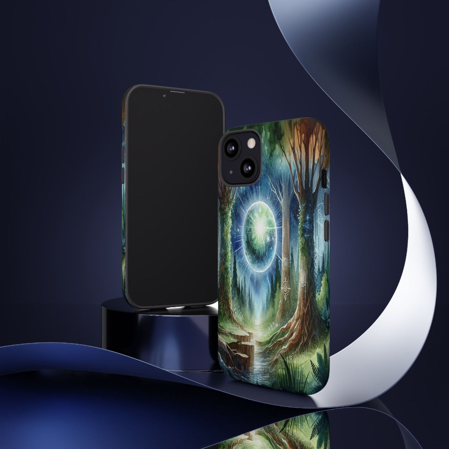 Celestial Forest Vista - Phone Case