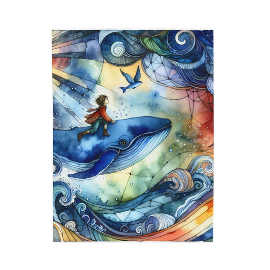 Journey Beyond Boundaries - Plush Blanket