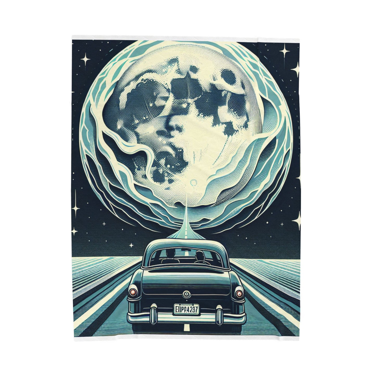 Journey to the Celestial Sphere - Plush Blanket