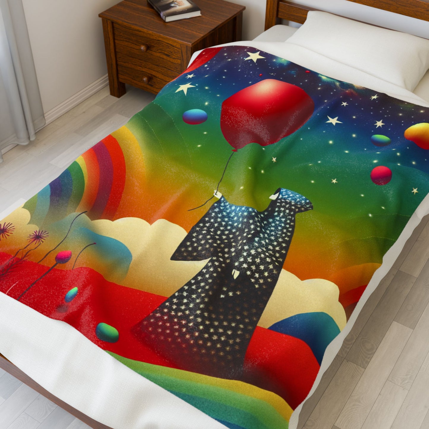 Balloon Odyssey - Plush Blanket