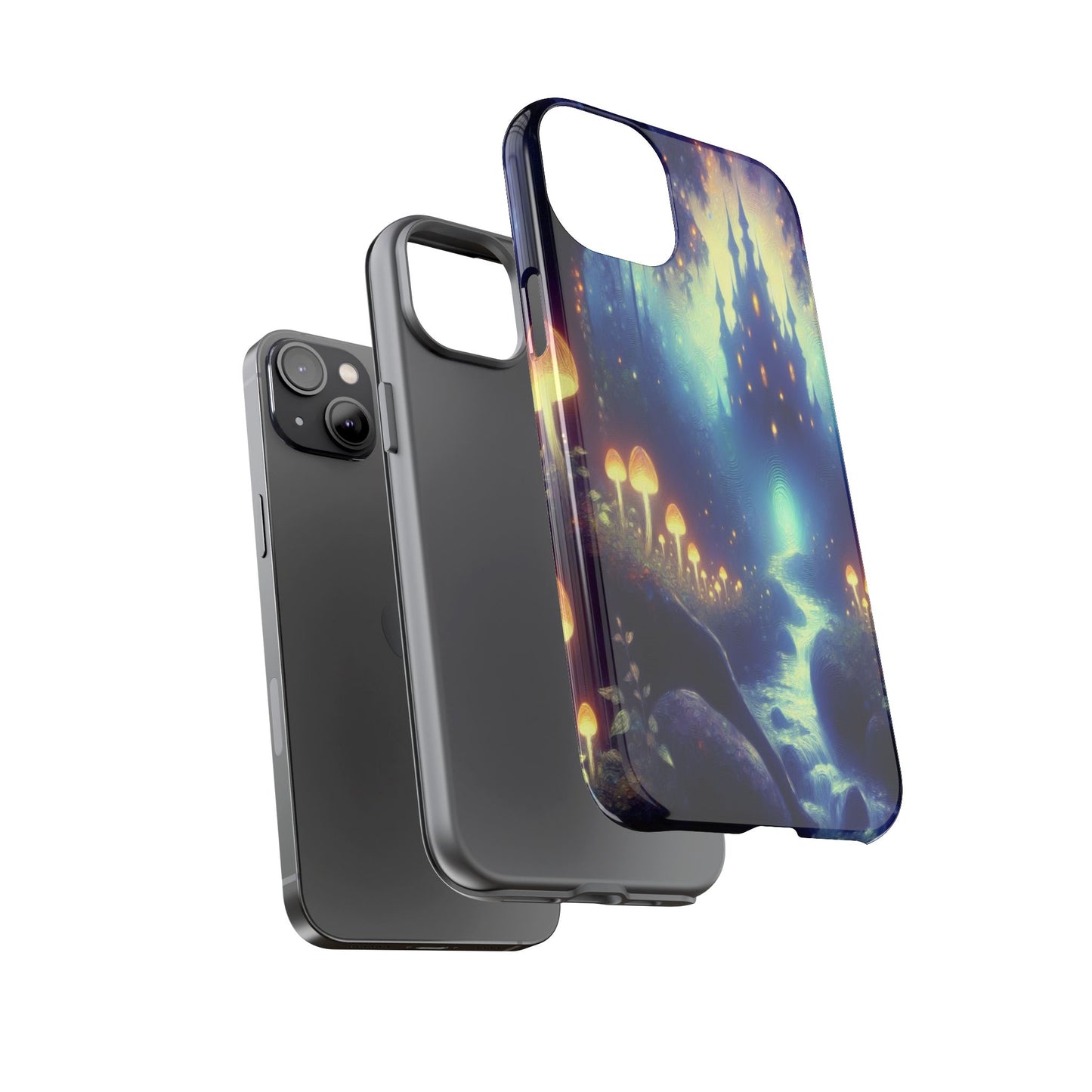 The Luminous Forest Path - Phone Case