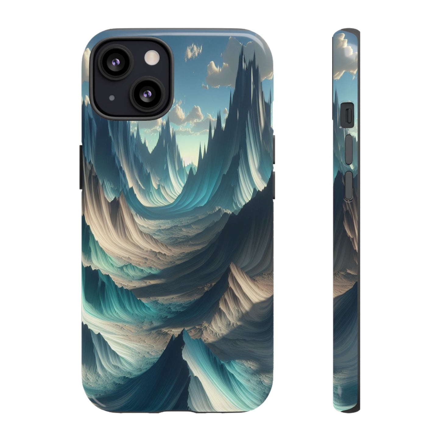 Whispering Peaks of Imagination - Phone Case