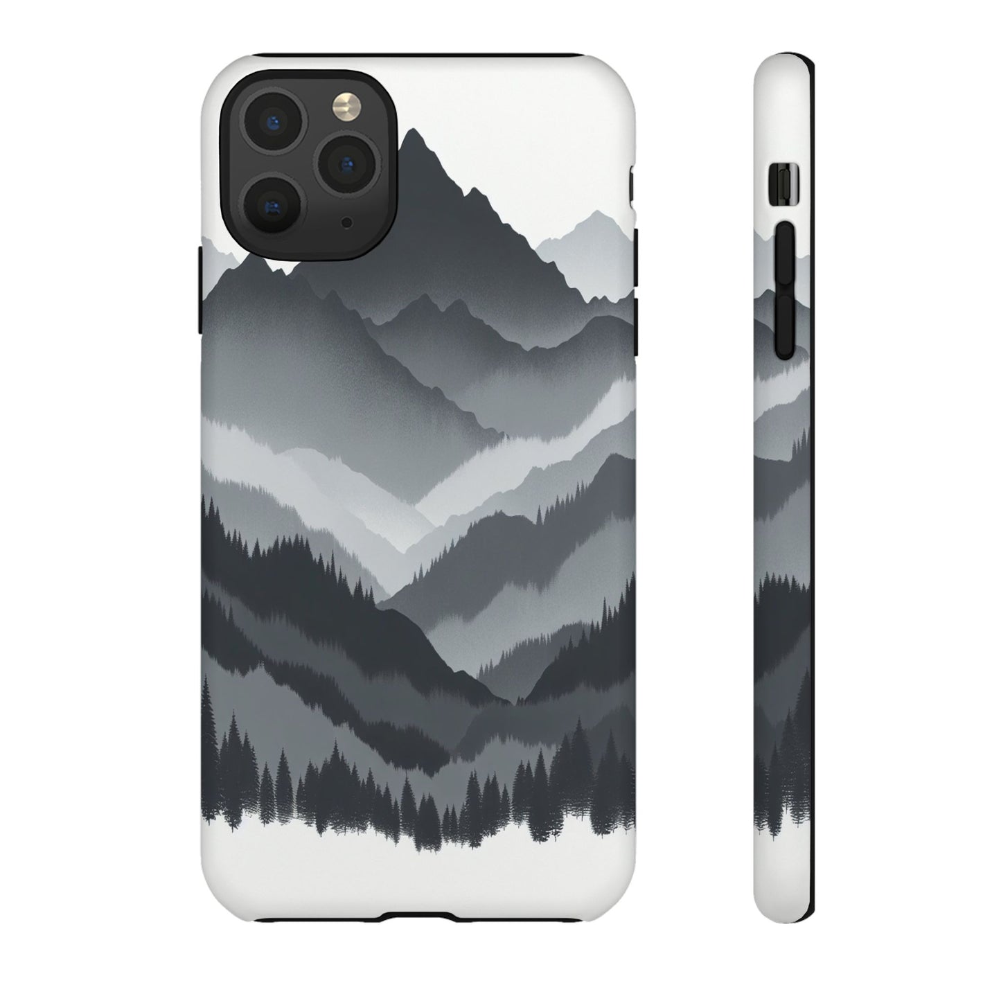 Layers of Misty Peaks - Phone Case