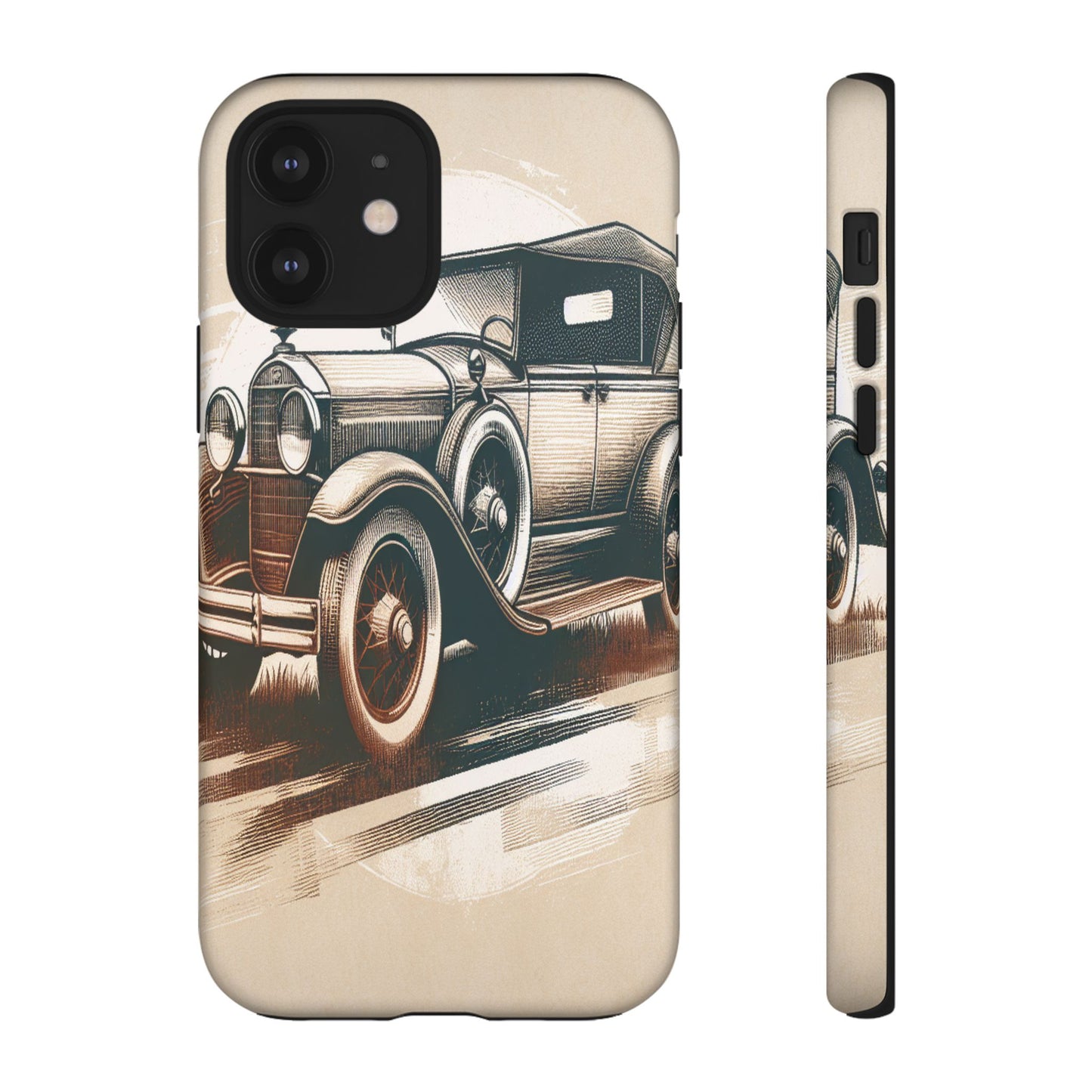 Vintage Wheels in Motion - Phone Case