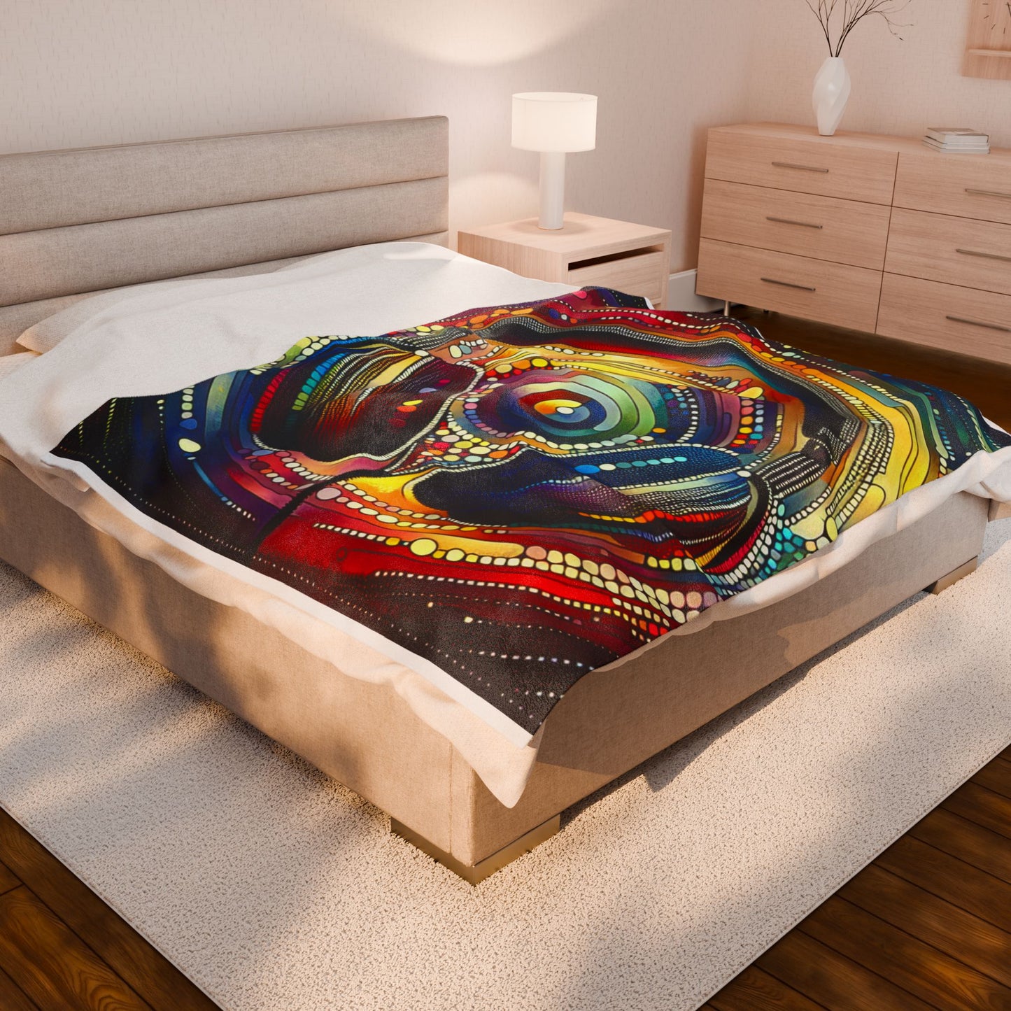 Rhythms in Motion - Plush Blanket